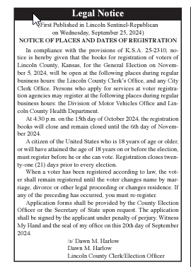 Close of Registration